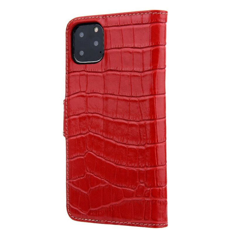 Fodral För iPhone 11 Pro Vacker Croco