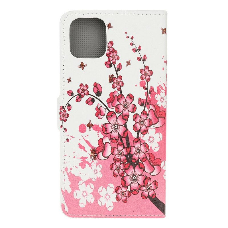 Fodral För iPhone 11 Tropiska Blommor