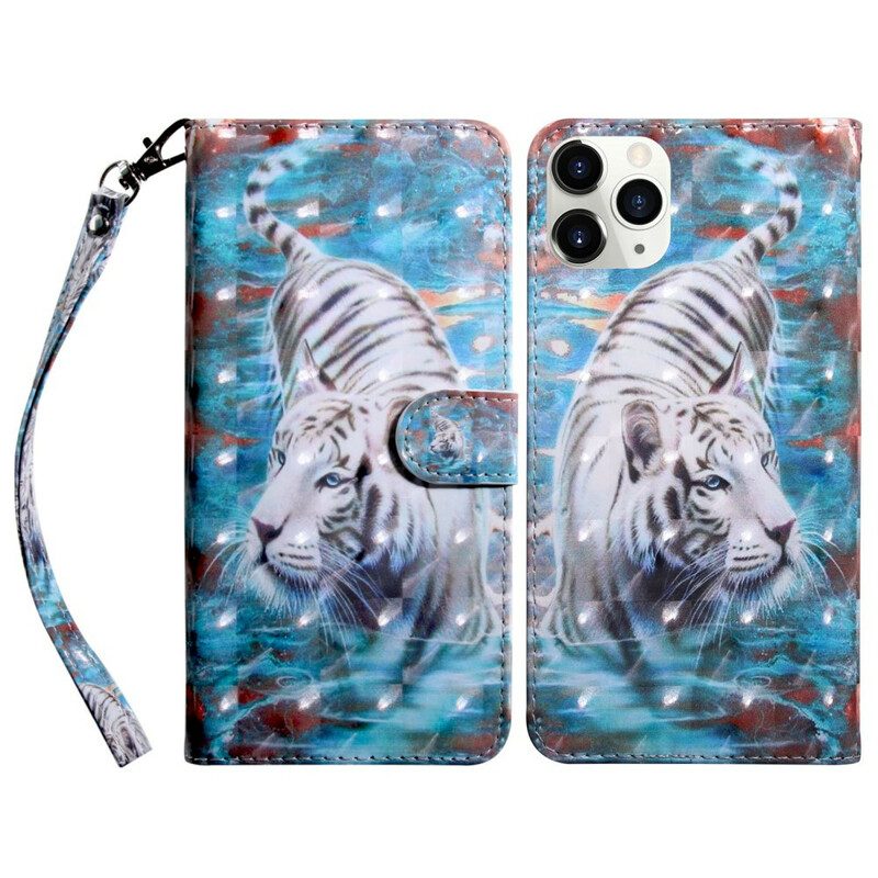 Fodral För iPhone 13 Pro Ljusfläck Tigern Lucian