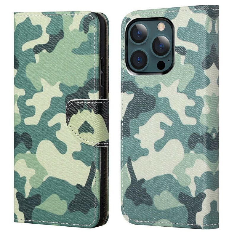Fodral För iPhone 13 Pro Max Militärt Kamouflage