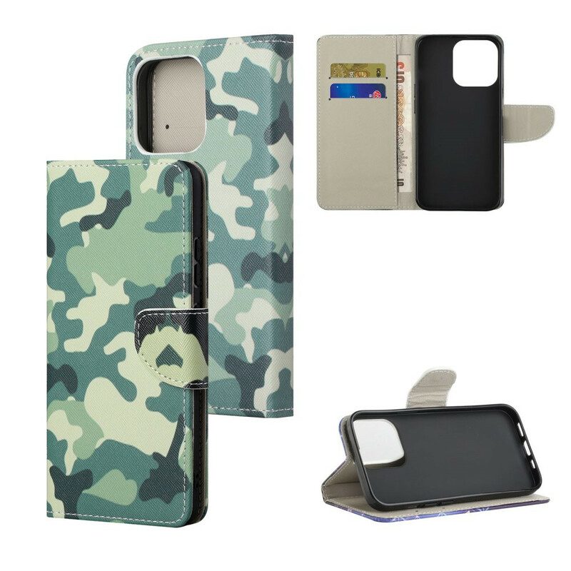 Fodral För iPhone 13 Pro Max Militärt Kamouflage