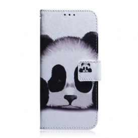 Fodral För iPhone 13 Pro Max Pandaansikte