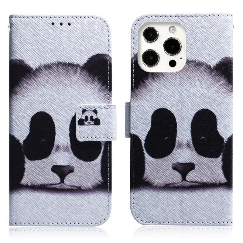 Fodral För iPhone 13 Pro Pandaansikte
