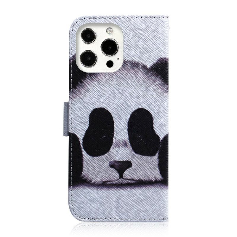 Fodral För iPhone 13 Pro Pandaansikte