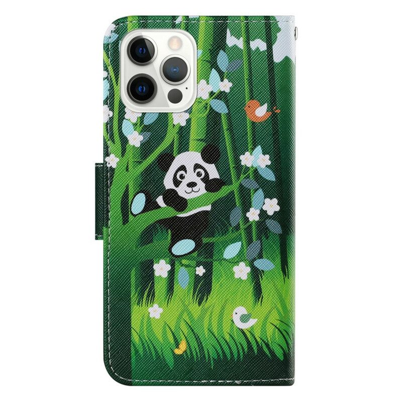 Fodral För iPhone 13 Pro Pandapromenad