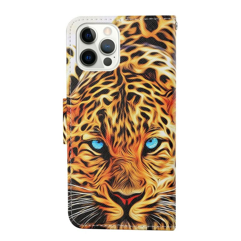 Fodral För iPhone 13 Pro Tiger Med Snodd