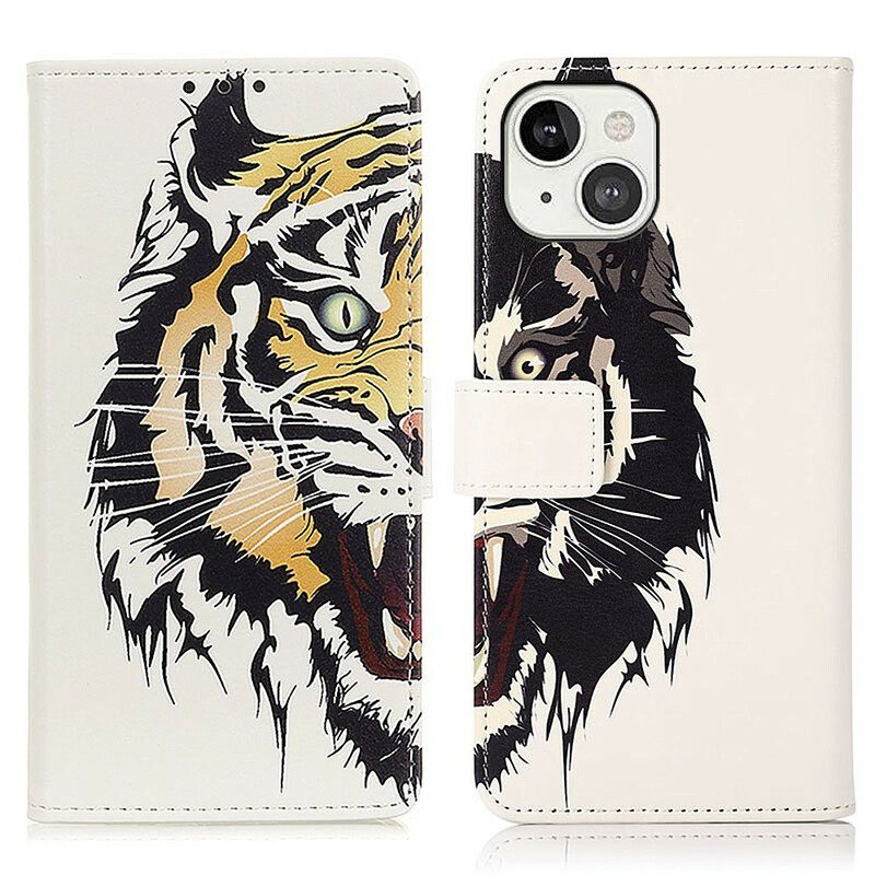 Fodral För iPhone 13 Väldig Tiger
