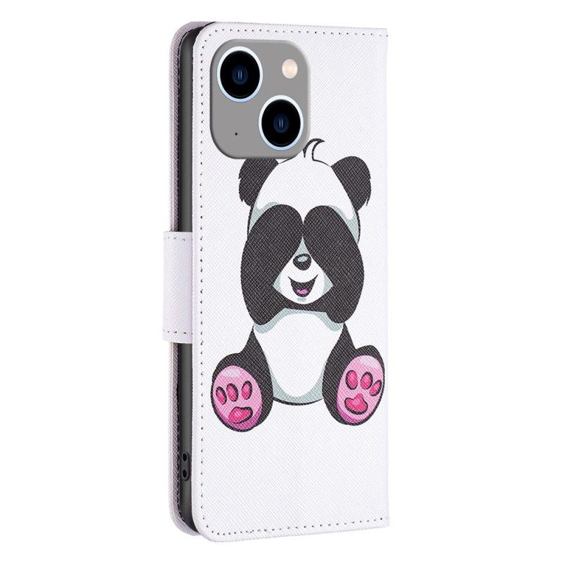 Fodral För iPhone 14 Plus Panda Kul