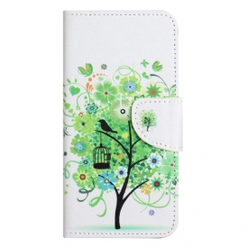 Fodral För iPhone 14 Pro Grönt Träd