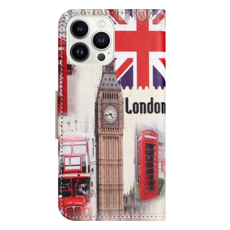 Fodral För iPhone 14 Pro Londonresa