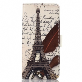 Fodral För iPhone 14 Pro Max Poetens Eiffeltorn