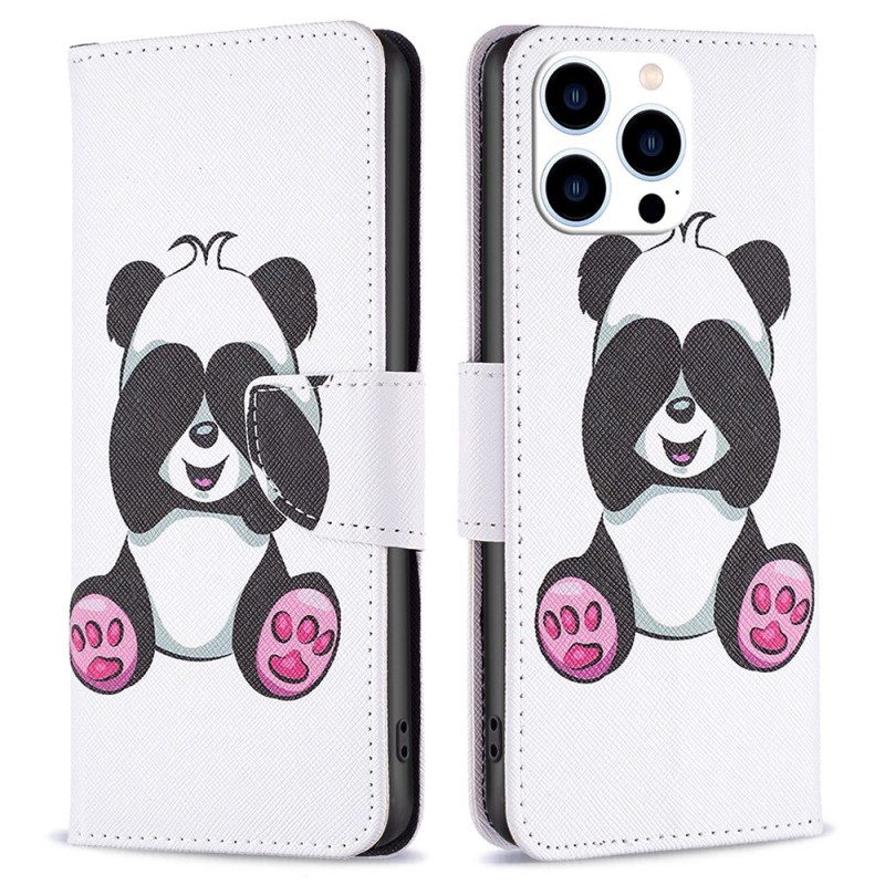 Fodral För iPhone 14 Pro Panda