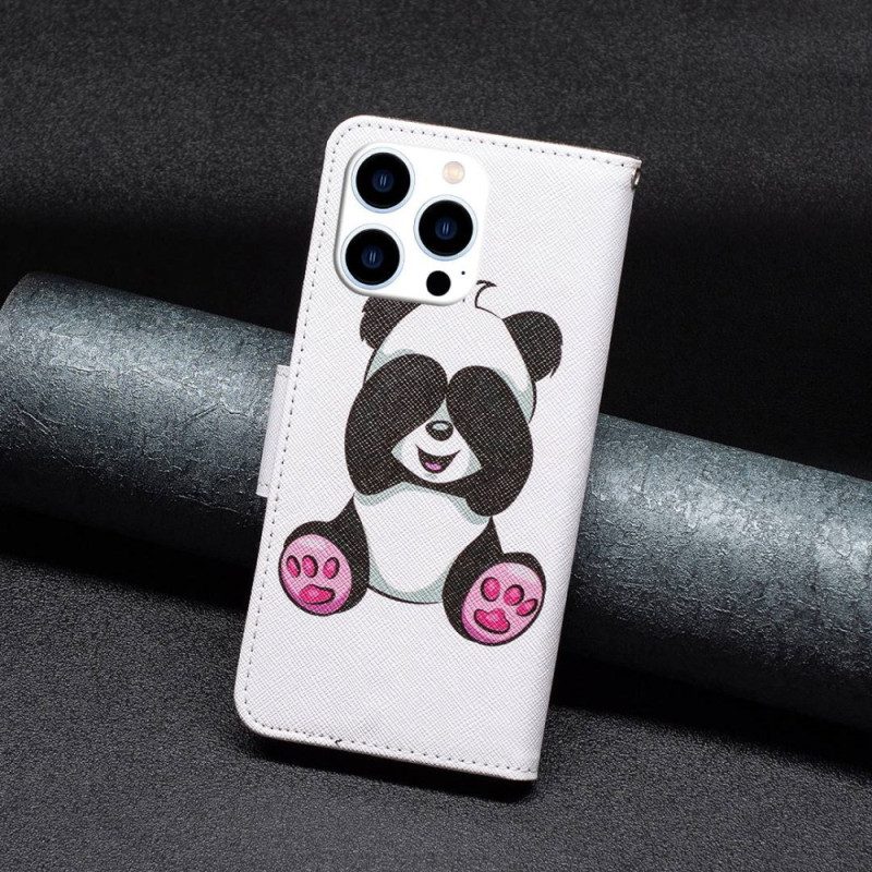 Fodral För iPhone 14 Pro Panda