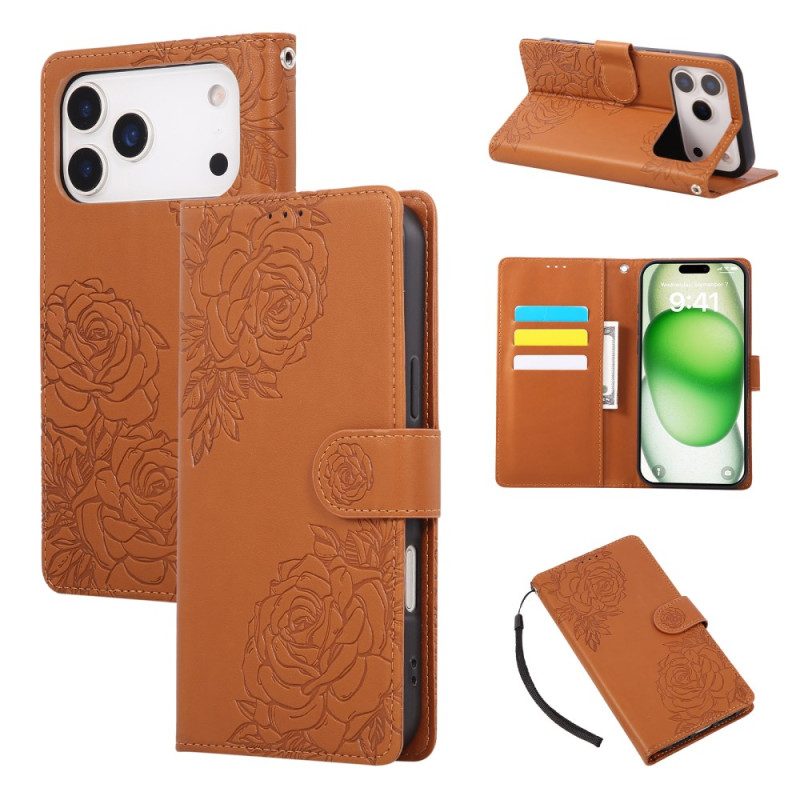 Fodral För iPhone 17 Pro Max Blommönster