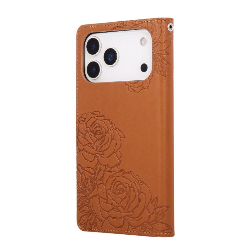 Fodral För iPhone 17 Pro Max Blommönster