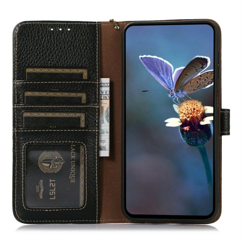 Fodral För iPhone 17 Pro Rfid-blockerande Texturerat Läder