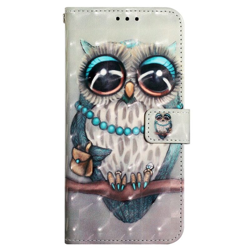 Fodral För iPhone SE 3 / SE 2 / 8 / 7 Med Kedjar Fröken Strappy Owl