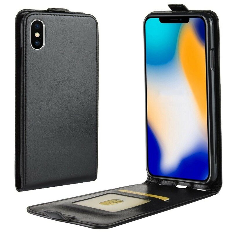 Fodral För iPhone XS Max Folio-fodral Vikbar