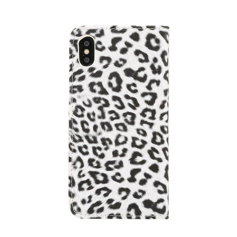 Fodral För iPhone XS Max Lyxleopard