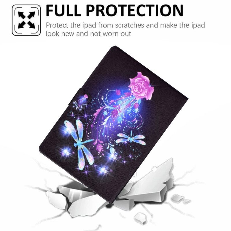 Fodral iPad (2025) Fjärilssaga