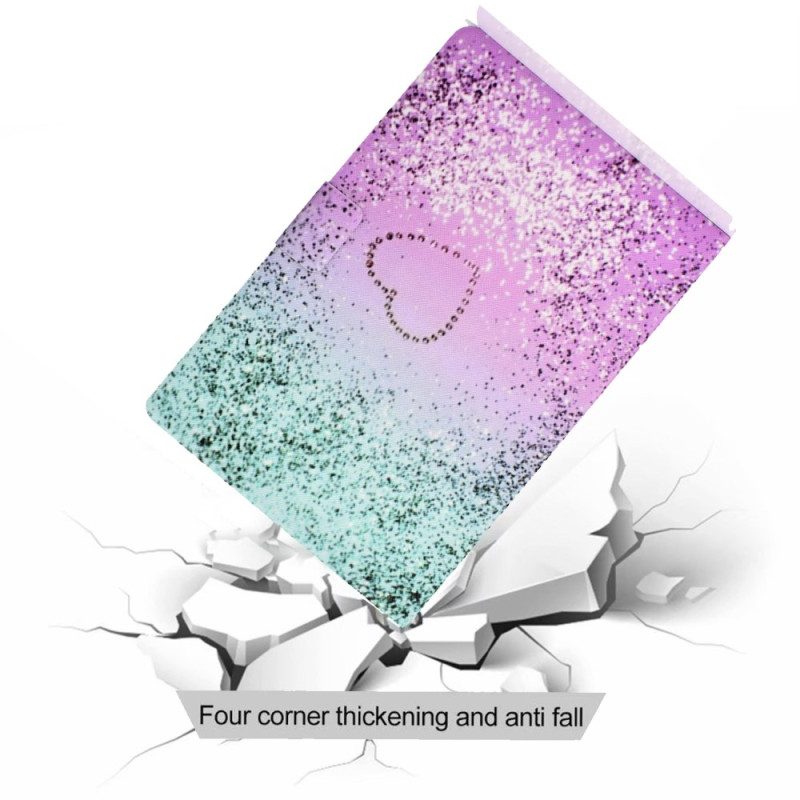 Fodral iPad (2025) Glittrande Paljetter