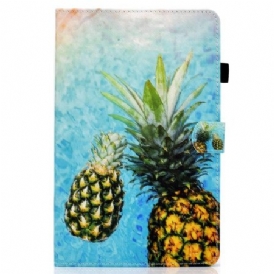 Fodral iPad (2025) Grafisk Ananas