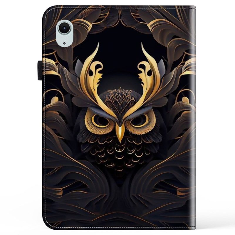 Fodral iPad (2025) Gyllene Uggla