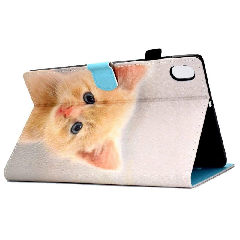 Fodral iPad (2025) Ingefära Kattunge