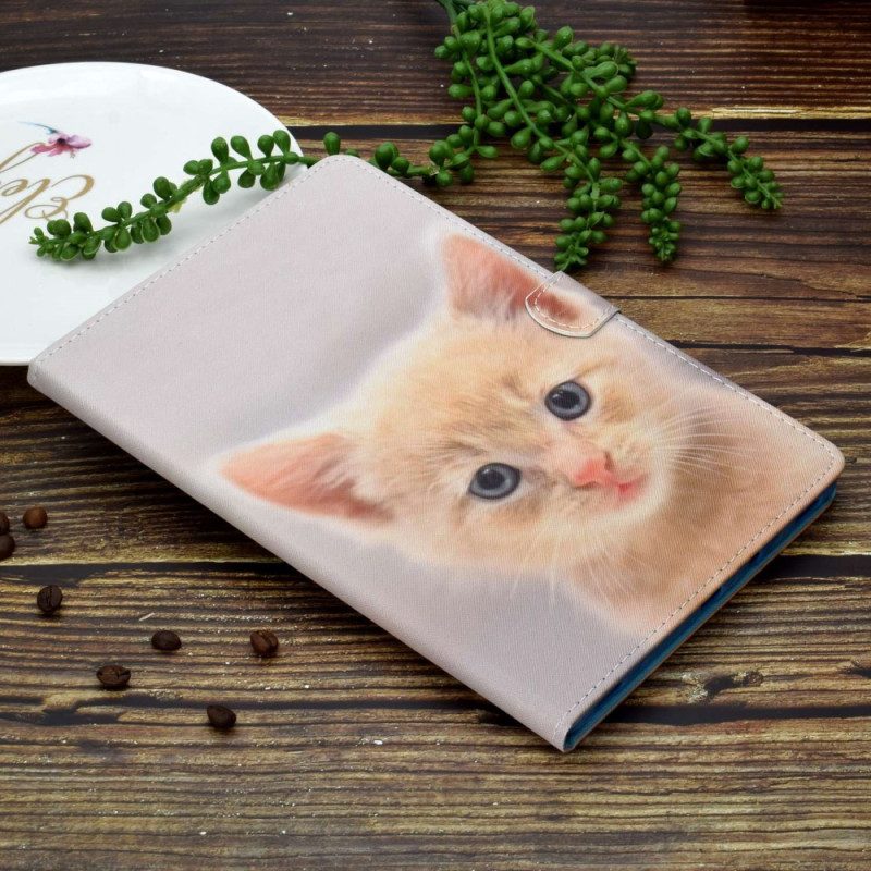Fodral iPad (2025) Ingefära Kattunge