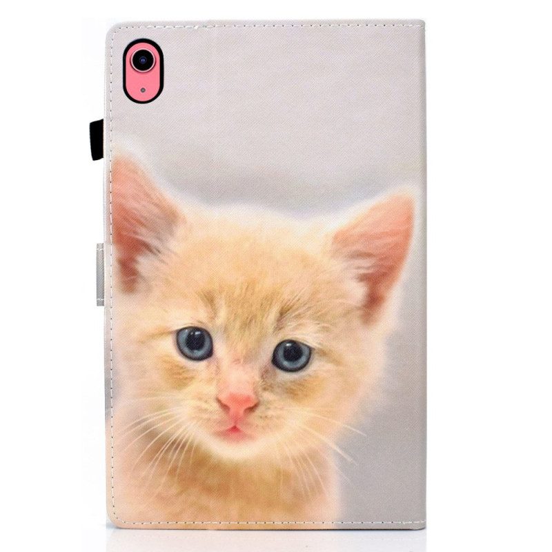 Fodral iPad (2025) Ingefära Kattunge