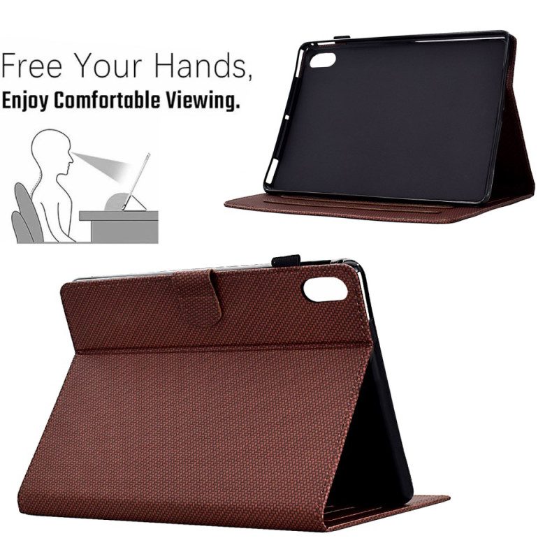 Fodral iPad (2025) Lädereffekt