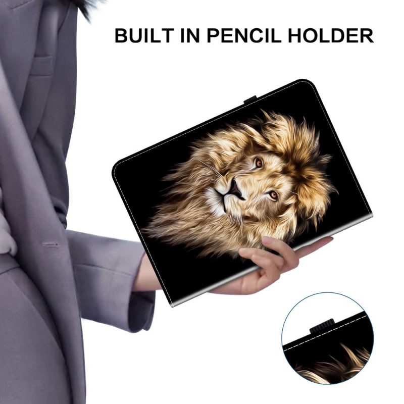 Fodral iPad (2025) Lejon