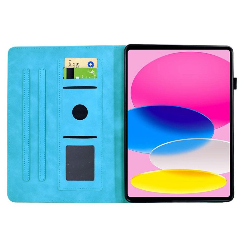 Fodral iPad (2025) Mandala-tryck