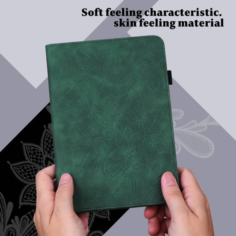 Fodral iPad (2025) Mandalablomma