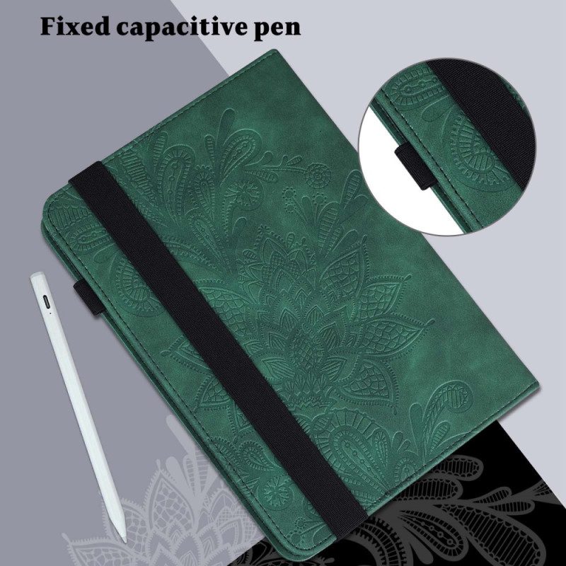 Fodral iPad (2025) Mandalablomma