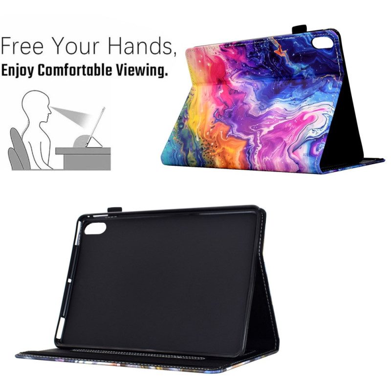 Fodral iPad (2025) Marmor