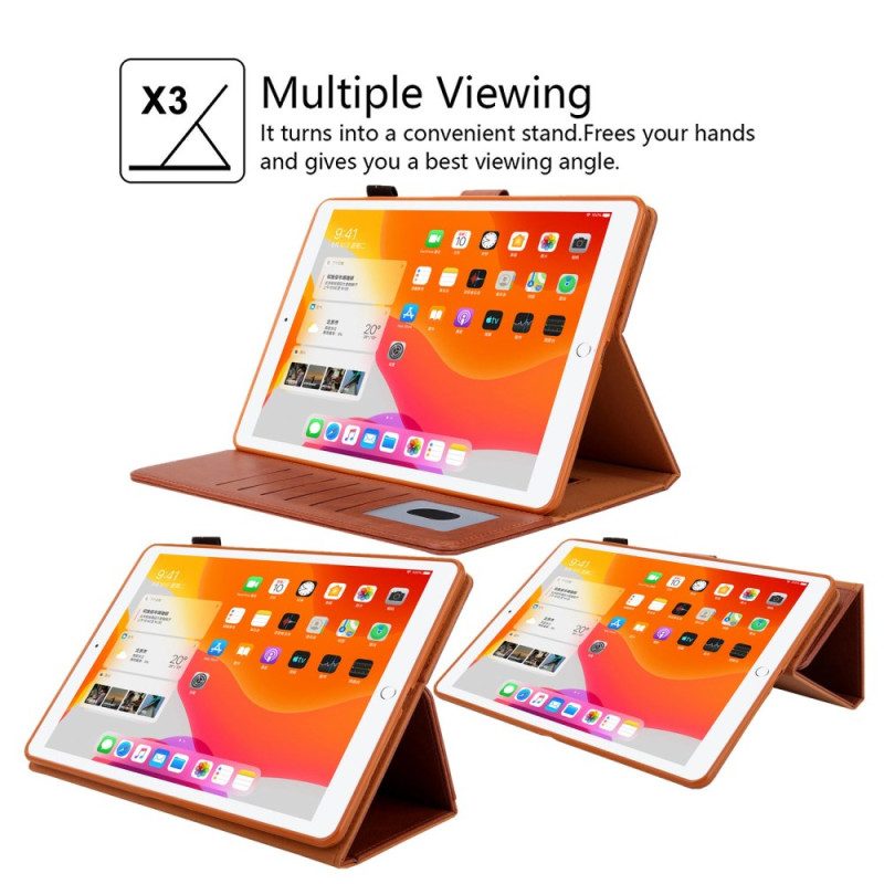 Fodral iPad (2025) Paljetter Med Silverspänne