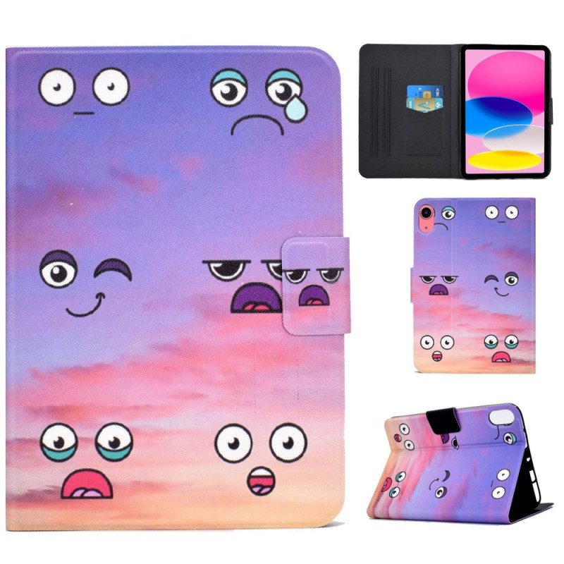 Fodral iPad (2025) Roliga Ansikten