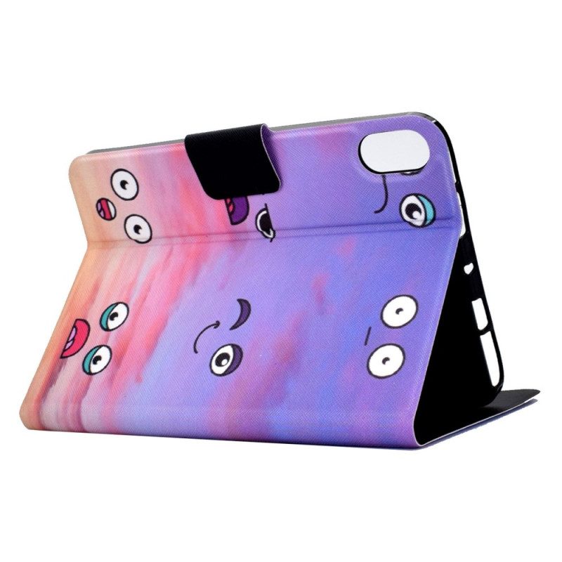 Fodral iPad (2025) Roliga Ansikten