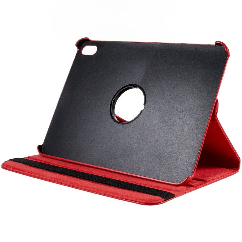Fodral iPad (2025) Roterande Lädereffekt