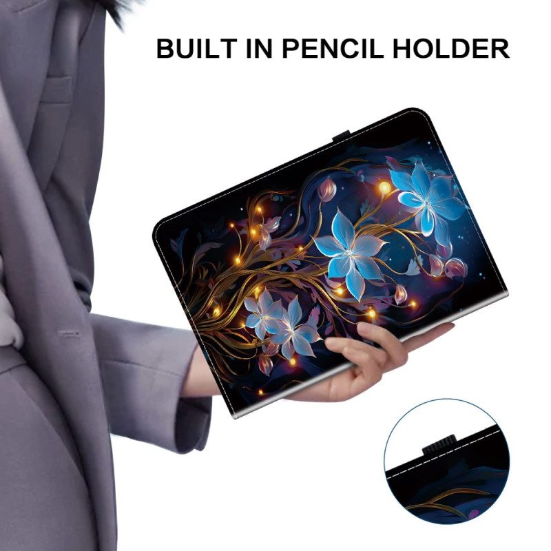 Fodral iPad (2025) Små Blommor