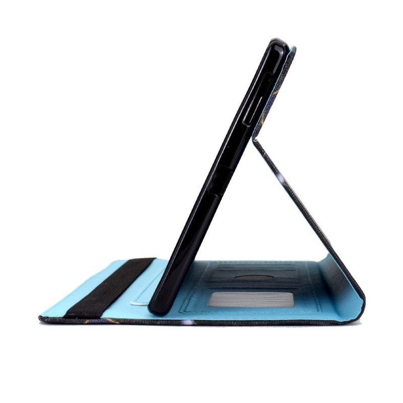 Fodral iPad (2025) Vit Katt