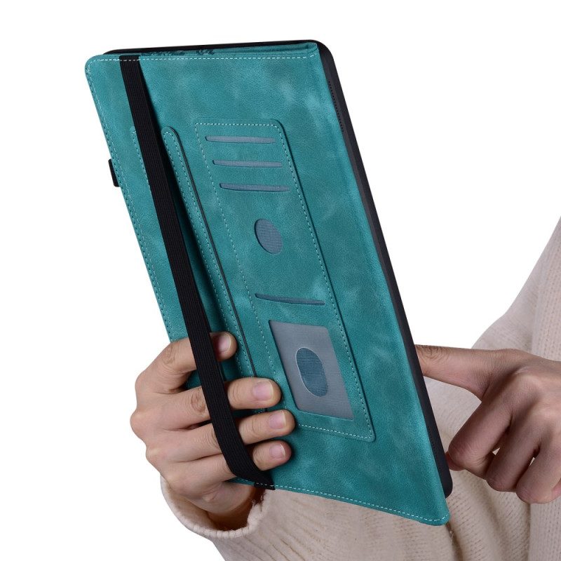 Fodral iPad Pro 13 (2025) Hjärtliknande Mockaeffekt
