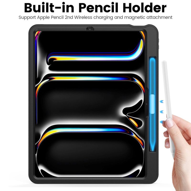Fodral iPad Pro 13 (2025) Korthållare Och Magnetisk Hållare