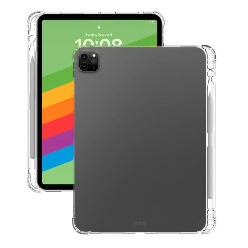 Fodral iPad Pro 13 (2025) Transparent Pekpennhållare