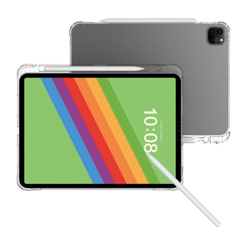 Fodral iPad Pro 13 (2025) Transparent Pekpennhållare