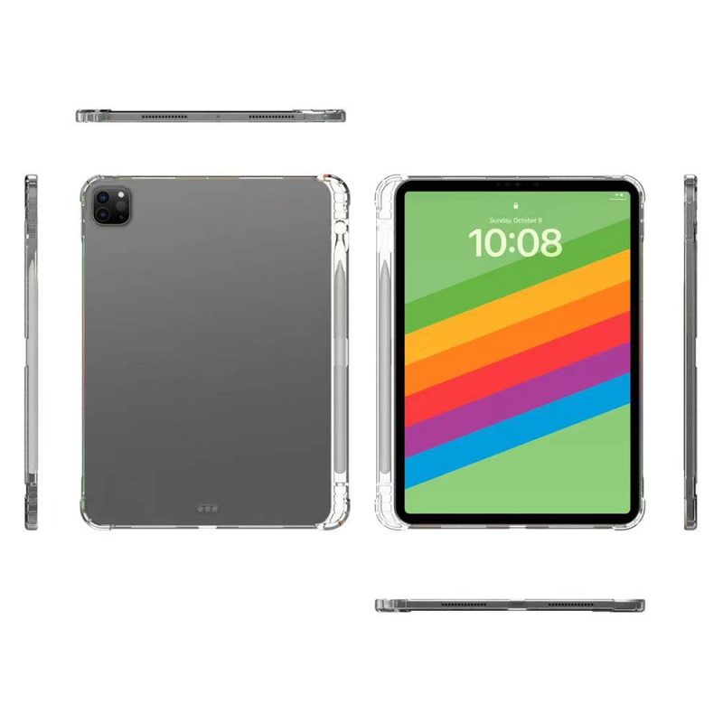 Fodral iPad Pro 13 (2025) Transparent Pekpennhållare