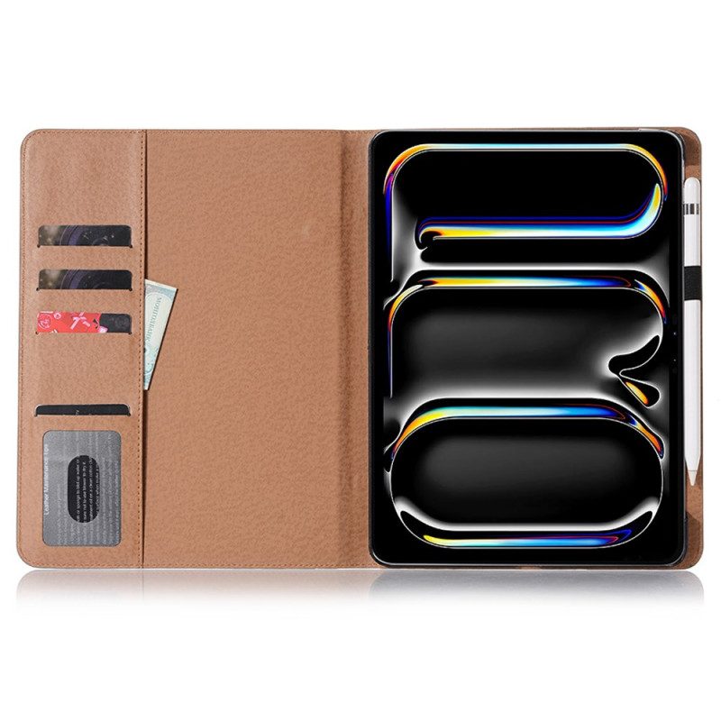 Fodral iPad Pro 13 (2025) Vintagestil