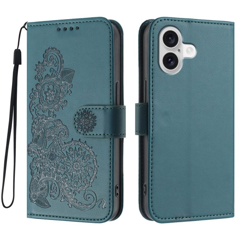 Fodral iPhone 17 Blommig Spets