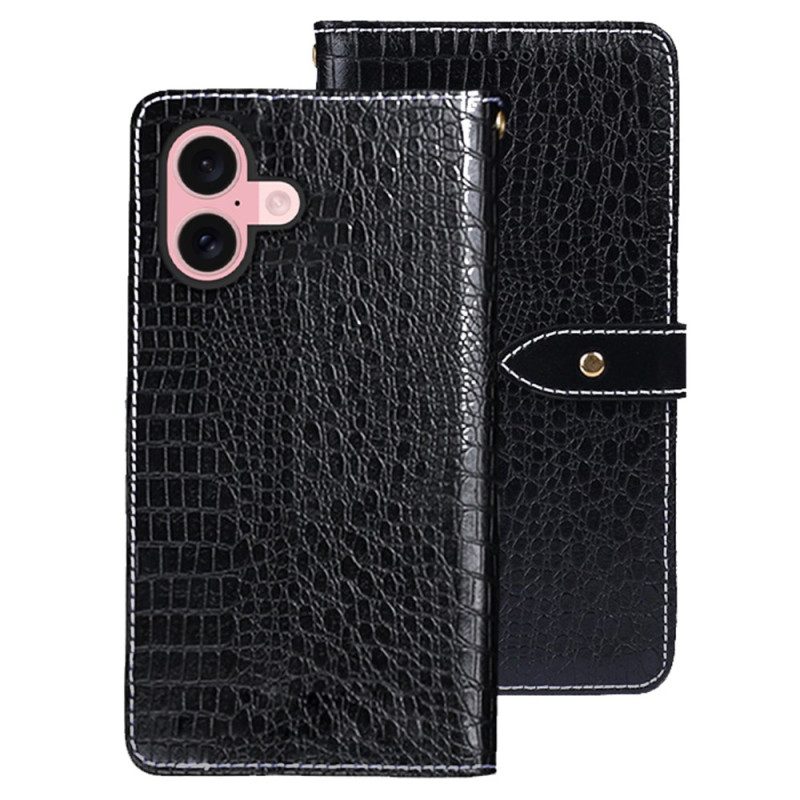 Fodral iPhone 17 Krokodilmodell Idewei